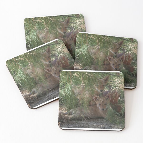 Item preview, Coyote Pups Keep Watch  designed and sold by Scott Collins.