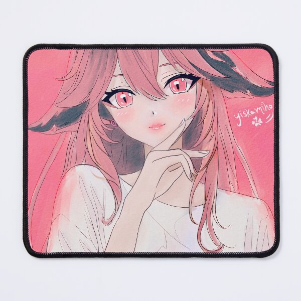 Item preview, The Pink-Eyed Gumiho (COLOR) designed and sold by yiskamiho.