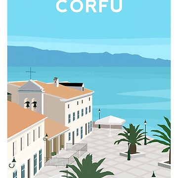 Artwork thumbnail, Corfu - Greece by typelab