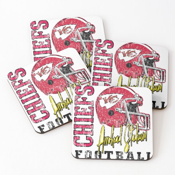 Item preview, Kansas City Football t-shirt/ Art, design – Red and white Helmet Design for KC Fans designed and sold by POPHAUTE.