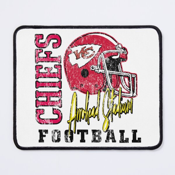 Item preview, Kansas City Football t-shirt/ Art, design – Red and white Helmet Design for KC Fans designed and sold by POPHAUTE.