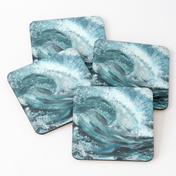 Item preview, Stormy waves designed and sold by tattooclumsey.