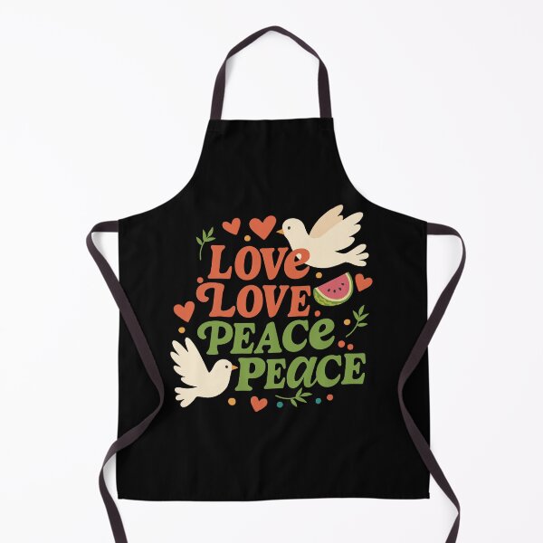Item preview, Love Love Peace Peace, Watermelon & Doves Charity Design - Free Palestine, Free Gaza, Save Palestine, Save Gaza, Eurovision Song Contest - Eurovision Song Contest 2025, ESC2025 ESC designed and sold by Vision-Tees.