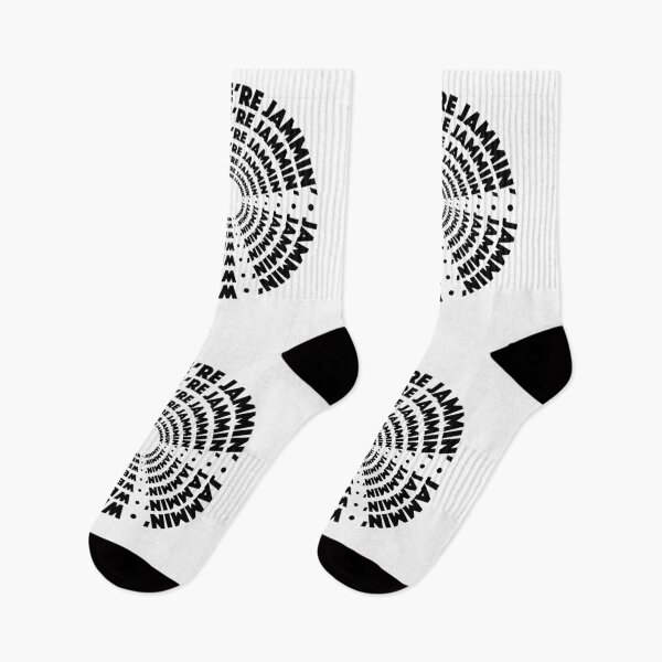 Item preview, We’re Jammin’ – Circular Bold Lettering in Black designed and sold by didijuca.