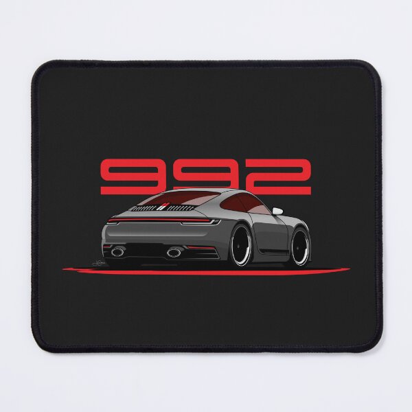 Item preview, Porsche 992 Carrera T Black Illustration designed and sold by blackdogshop.