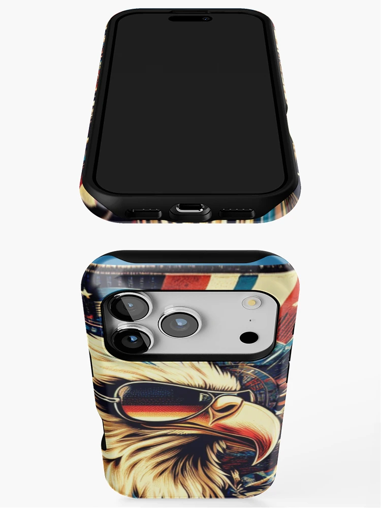 Thumbnail 3 of 4, iPhone Case, Freedom Rocks! designed and sold by ViralVisionsCreating .