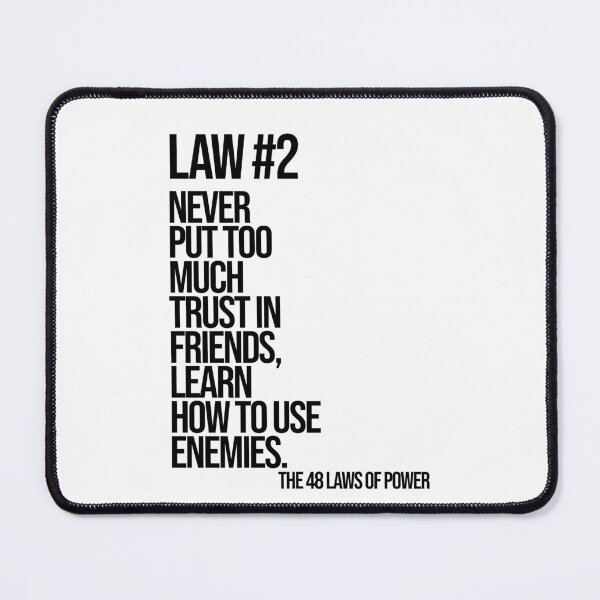 Item preview, Law 2 Poster – 48 Laws of Power designed and sold by Enea Kelo.