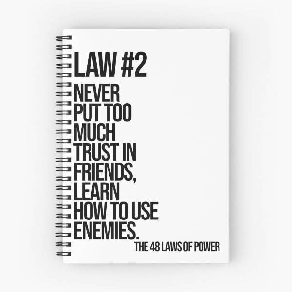 Item preview, Law 2 Poster – 48 Laws of Power designed and sold by Enea Kelo.
