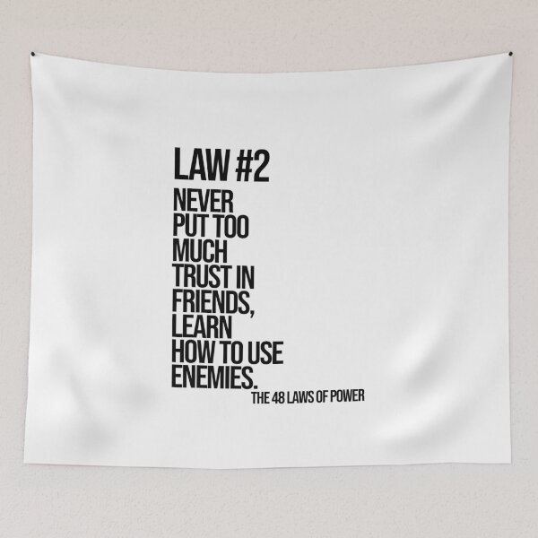 Item preview, Law 2 Poster – 48 Laws of Power designed and sold by Enea Kelo.
