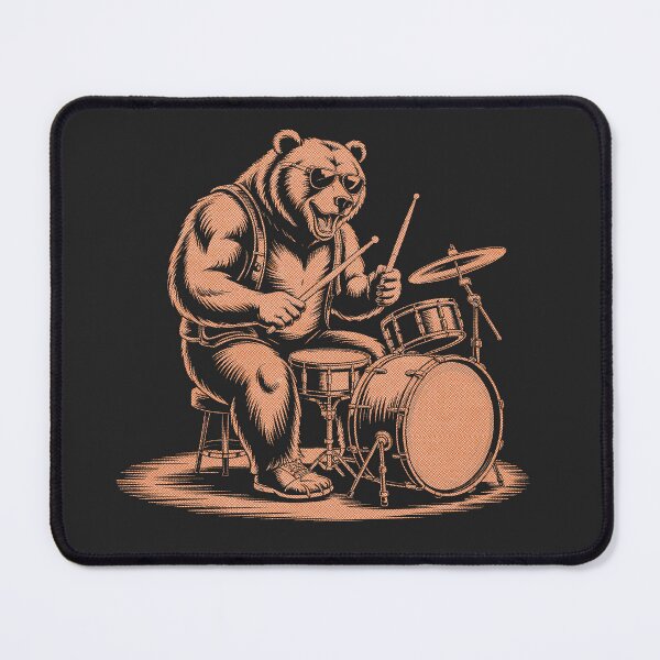 Item preview, Drummer Bear designed and sold by StellarBees.