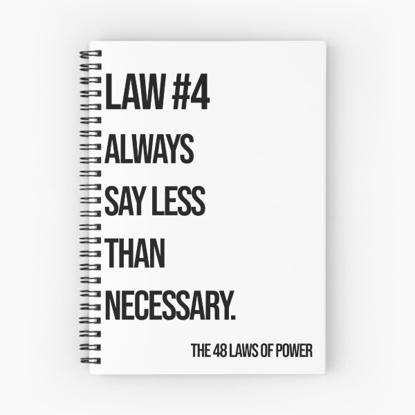 Item preview, Law 4 Poster – 48 Laws of Power designed and sold by Enea Kelo.