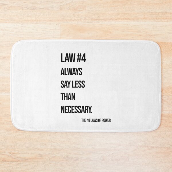 Item preview, Law 4 Poster – 48 Laws of Power designed and sold by Enea Kelo.