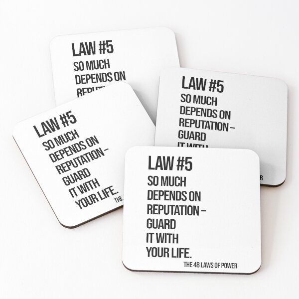 Item preview, Law 5 Poster – 48 Laws of Power designed and sold by Enea Kelo.