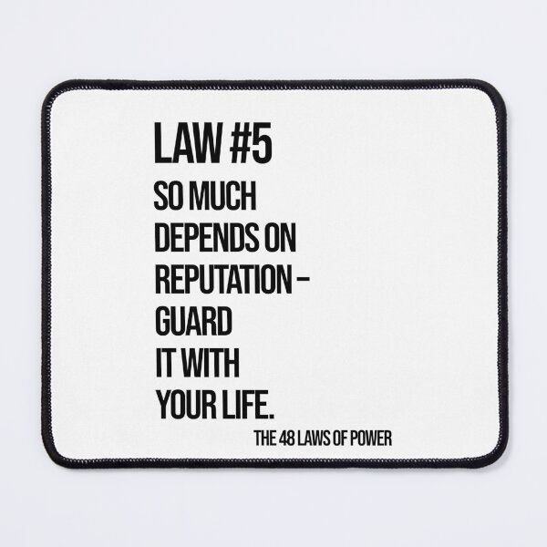 Item preview, Law 5 Poster – 48 Laws of Power designed and sold by Enea Kelo.