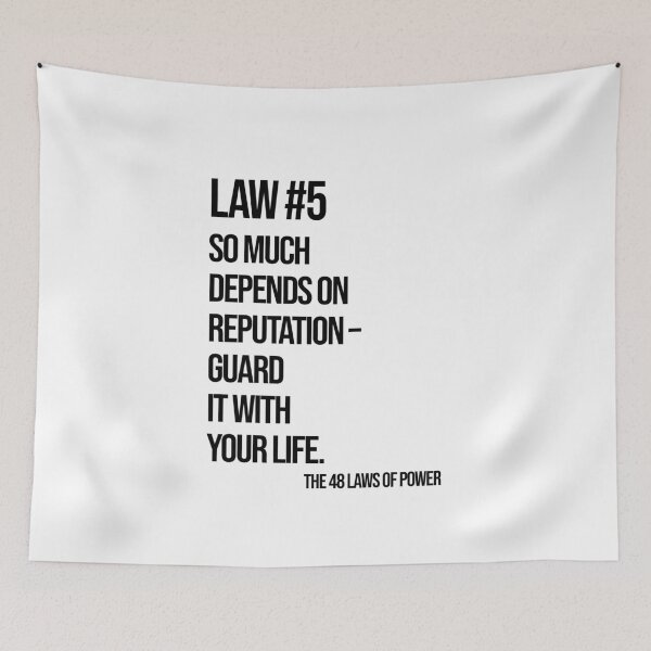 Item preview, Law 5 Poster – 48 Laws of Power designed and sold by Enea Kelo.