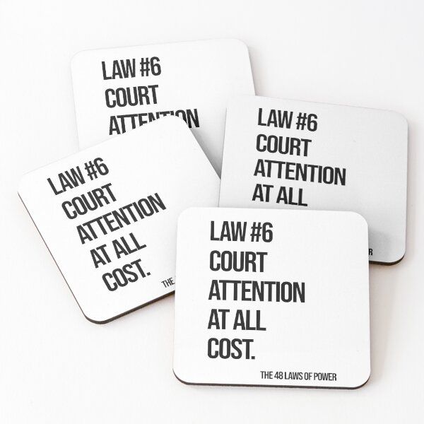 Item preview, Law 6 Poster – 48 Laws of Power designed and sold by Enea Kelo.