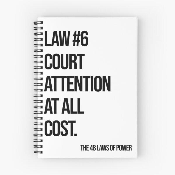 Item preview, Law 6 Poster – 48 Laws of Power designed and sold by Enea Kelo.