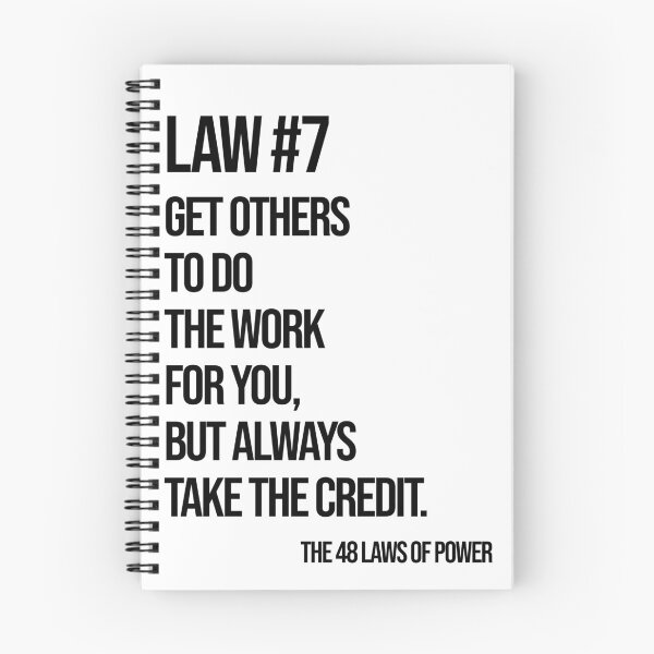 Item preview, Law 7 Poster – 48 Laws of Power designed and sold by Enea Kelo.