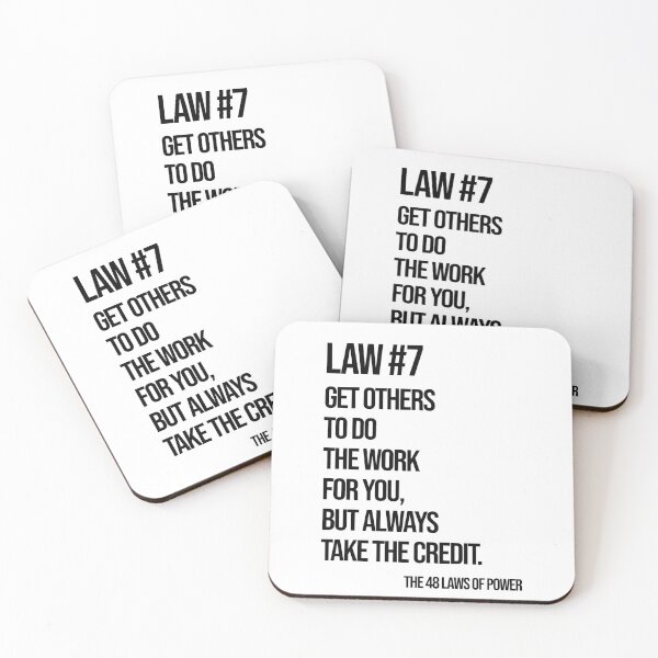 Item preview, Law 7 Poster – 48 Laws of Power designed and sold by Enea Kelo.