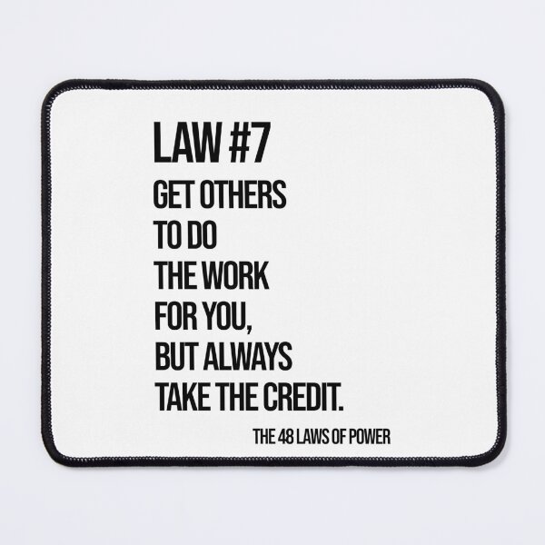 Item preview, Law 7 Poster – 48 Laws of Power designed and sold by Enea Kelo.
