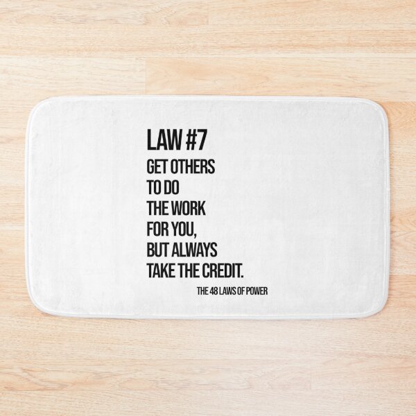 Item preview, Law 7 Poster – 48 Laws of Power designed and sold by Enea Kelo.