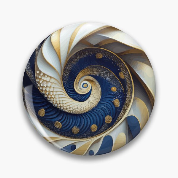 Item preview, Colorful Abstract Fibonacci Art 143 designed and sold by Vicky Brago-Mitchell®.