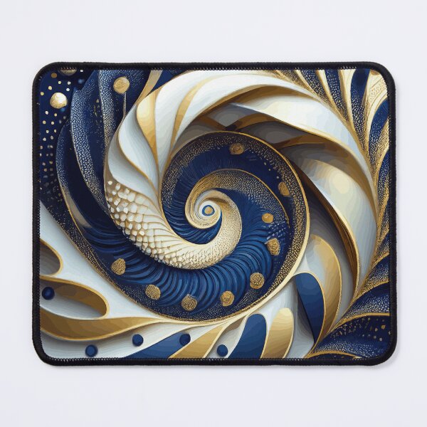 Item preview, Colorful Abstract Fibonacci Art 143 designed and sold by Vicky Brago-Mitchell®.