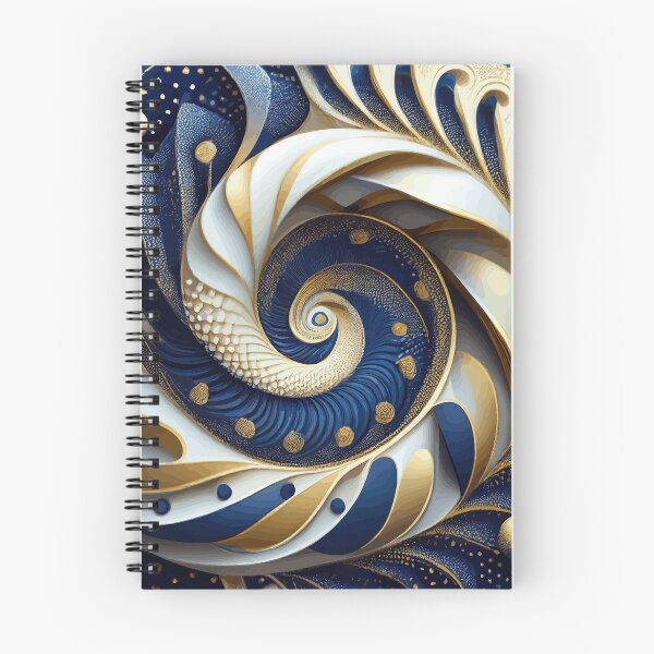 Item preview, Colorful Abstract Fibonacci Art 143 designed and sold by Vicky Brago-Mitchell®.