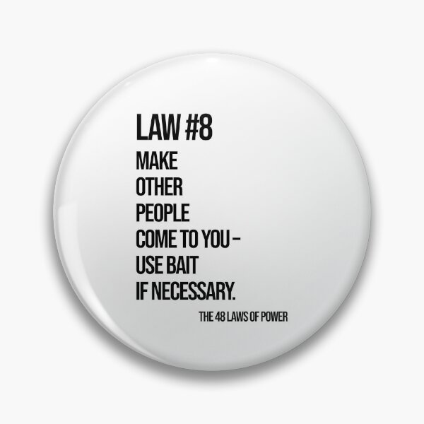 Item preview, Law 8 Poster – 48 Laws of Power designed and sold by Enea Kelo.