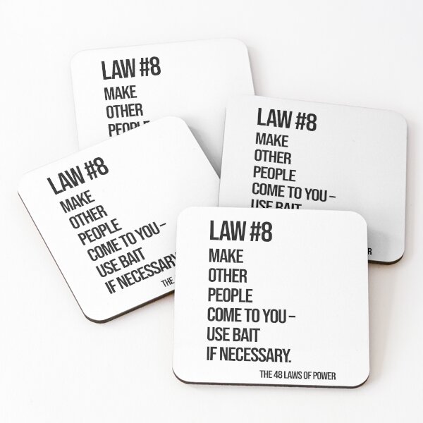 Item preview, Law 8 Poster – 48 Laws of Power designed and sold by Enea Kelo.
