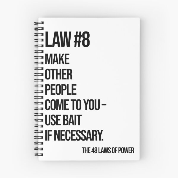 Item preview, Law 8 Poster – 48 Laws of Power designed and sold by Enea Kelo.