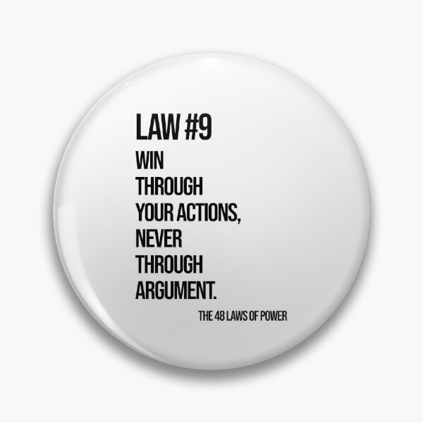 Item preview, Law 9 Poster – 48 Laws of Power designed and sold by Enea Kelo.
