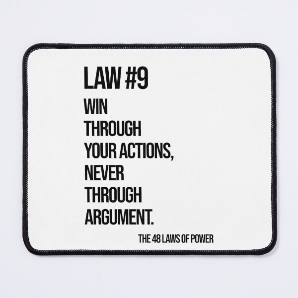 Item preview, Law 9 Poster – 48 Laws of Power designed and sold by Enea Kelo.