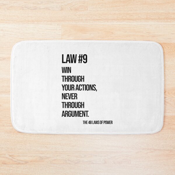 Item preview, Law 9 Poster – 48 Laws of Power designed and sold by Enea Kelo.