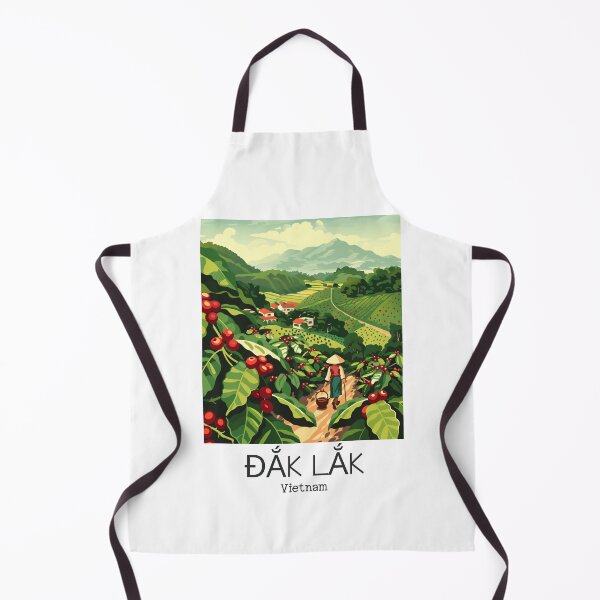 Item preview, A Vintage Illustration of Đắk Lắk - Vietnam designed and sold by GoodOldVintage.