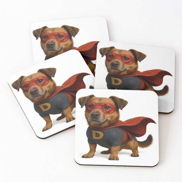 Item preview, Realistic Superhero Dog in Costume designed and sold by CutePetTees.
