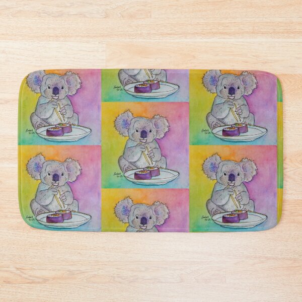 Item preview, Koala Eating Sushi designed and sold by RLawrenceArt.