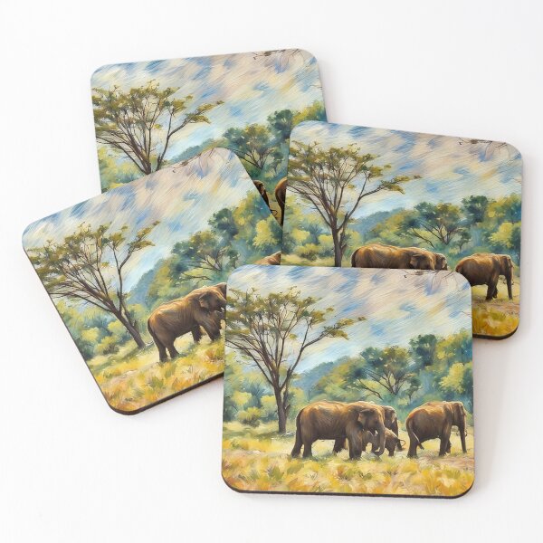 Item preview, Elephant Sanctuary  designed and sold by The Wandering Bookworm.