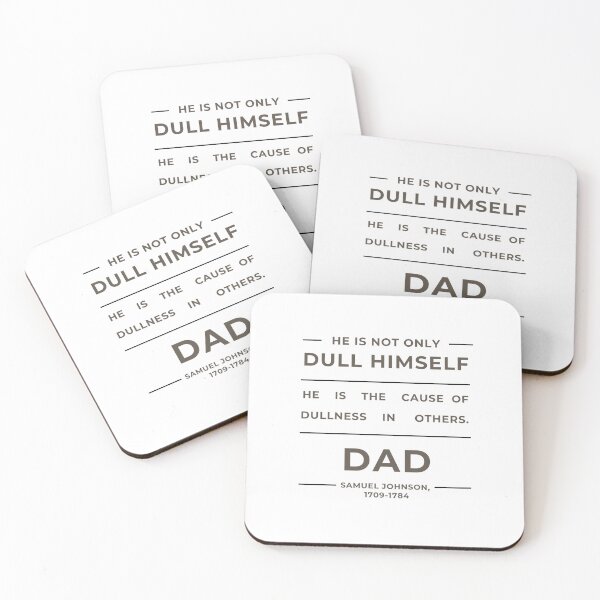 Item preview, Cause of Dullness - Dad Quote designed and sold by Swiftthistle.