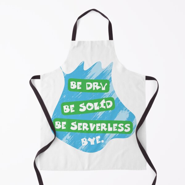 Item preview, DRY,SOLID, Serverless programmer developer gift designed and sold by Sarcastic designs.