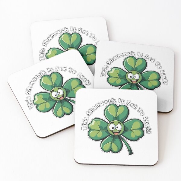Item preview, Funny St. Patrick Logo . "This Shamrock Is Set To Luck!" designed and sold by Giulivo Store Graphic.