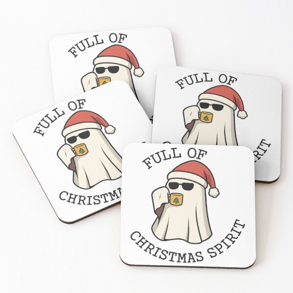 Item preview, Full Of Christmas Spirit Funny Holiday Ghost designed and sold by Tigerr3g.