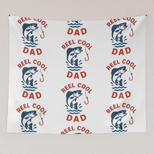 Item preview, Reel Cool Dad Funny Fishing designed and sold by Tigerr3g.