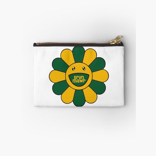Item preview, Bryn Mawr Flower Face (green/yellow) designed and sold by TaskMe.