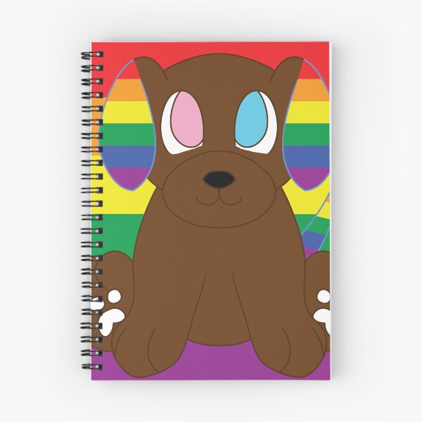 Item preview, Gay Pride Flag ePetz Puppy Sticker designed and sold by AzirSerinus.