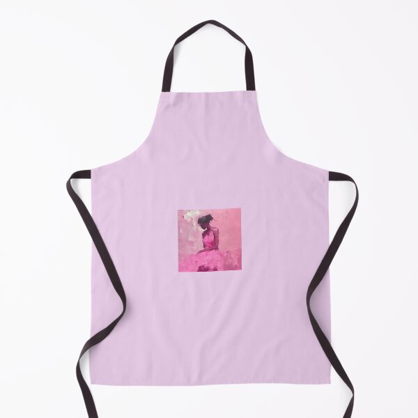 Item preview, “Pink Ballerina” — Abstract Woman in Rose Tones designed and sold by AiHouses.