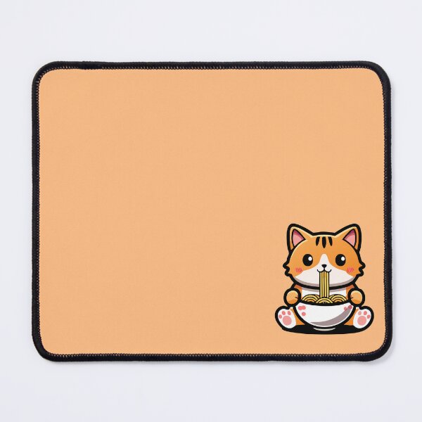 Item preview, Orange Ramen Cat designed and sold by Momohiki13.
