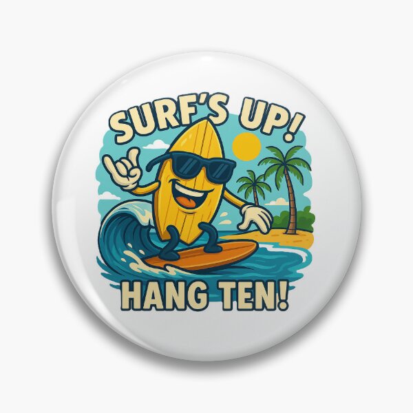 Item preview, Sunny Surf Mascot designed and sold by artlife709.