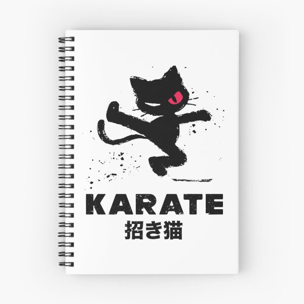 Item preview, Karate Cat – Maneki Neko Martial Arts designed and sold by MandarinaStudio.