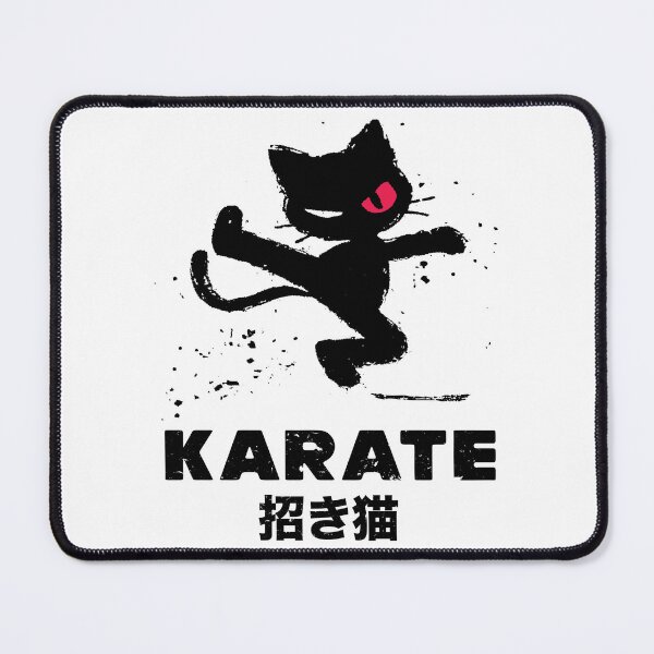 Item preview, Karate Cat – Maneki Neko Martial Arts designed and sold by MandarinaStudio.